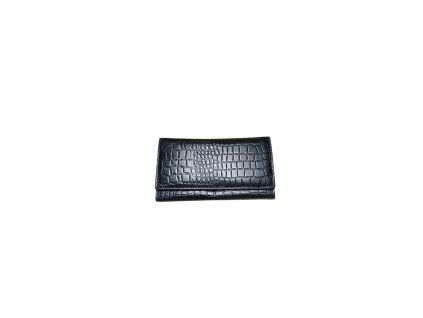 Dámská kožená peněženka Black Croco