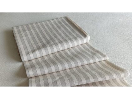 LEHÁTKOVINA REŽNÉ a ŠEDÉ pruhy 38cm