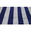 LEHÁTKOVINA bílé - modré pruhy 45cm