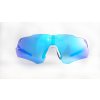 Sportovní sluneční brýle SPORT bílý rámeček/modré sklo