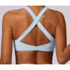 Sportovní podprsenka be-AM FIT - světle modrá