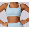 Sportovní podprsenka be-AM FIT - světle modrá