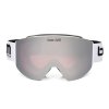 Lyžařské brýle SKI a SNB SENIOR - bílá/rose silver sklo