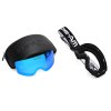 Lyžařské brýle SKI a SNB JUNIOR - černá/modré sklo