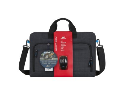 Rivacase 8058 brašna na notebook 17.3" a bezdrátová myš
