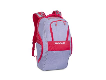 Rivacase 5265 spotovní batoh pro notebook 17.3", šedočervený, 30 l