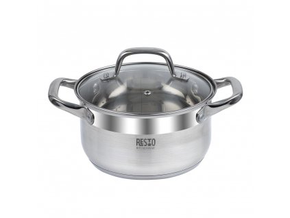 RESTO 92002 Hrnec s pokličkou 18 x 10 cm, 2.6l (LIBRA)