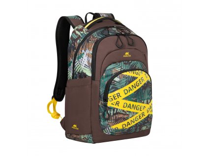 Rivacase 5461 Urban batoh pro notebook 15.6", hnědý Jungle