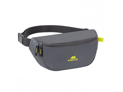 Rivacase 5512 sportovní ledvinka, šedá