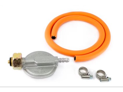 Regulátor tlaku plynu včetně hadice s 1/4" Lh maticí (29 mbar)