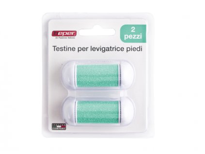 Beper 40948T náhradní válečky pro elektronický pilník na paty, 2ks