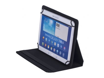 Rivacase 3007 pouzdro na tablet 10.1" kožený vzhled, černé