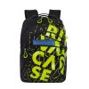 Rivacase 5430 batoh s kontrastním potiskem, černý/limetka, 30l