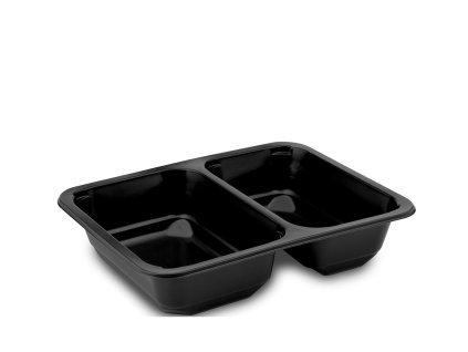 Zatavovacia miska PP 227x178x50 mm 2-dielna (50ks)