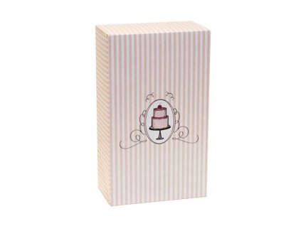 4746 krabicka na cukrovinky cake box stripes