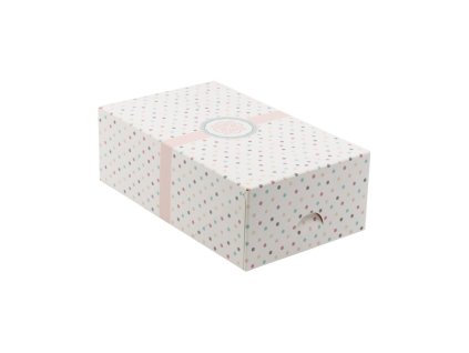 Krabička na cukrovinky 125x210x70mm Dots (20ks)