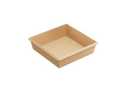 Miska na jedlo 950ml kraft 165/150x165/150x45mm (50ks)