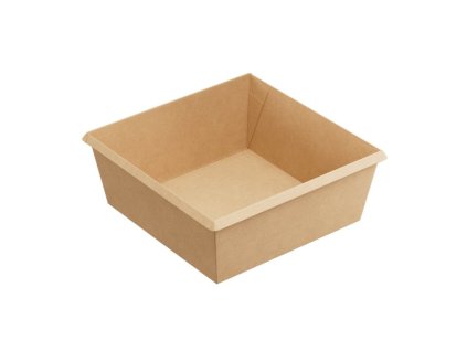 Miska na jedlo 1250ml kraft 165/145x165/145x65mm (50ks)