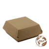 Burger Box Kraft XXL – 145×145×83 mm (50ks)