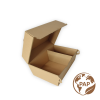 Burger Box Double s priečinkom na hranolky 200×130×110 mm (50ks)