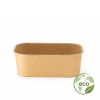 Miska bowl hranatá 750ml kraft 123x169x58mm (50ks)