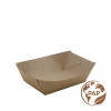 Papierová miska tray kraft M – 175×120×40 mm (50ks)