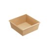 Miska na jedlo 1250ml kraft 165/145x165/145x65mm (50ks)