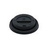 Vypuklé čierne viečko 90 mm PS (100ks)