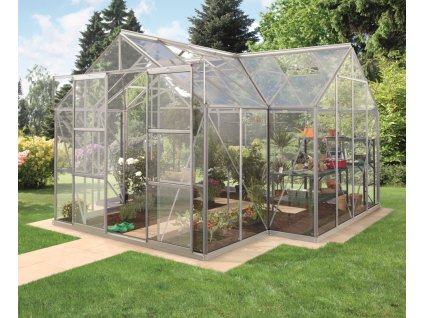 Skleník VITAVIA SIRIUS PC 6 mm strieborný