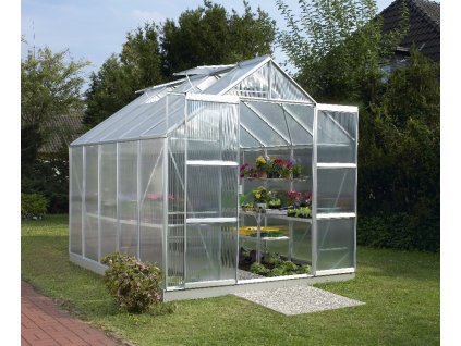Skleník VITAVIA URANUS 8300 PC 6 mm strieborný
