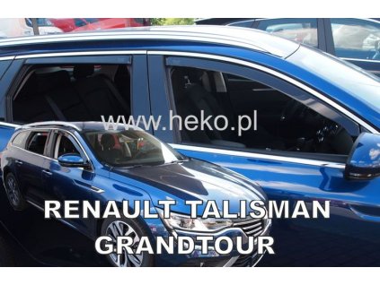 Deflektory Renault Talisman 4D 16R (+zadné) grandtour