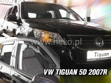 Deflektory VW TIGUAN od 2007