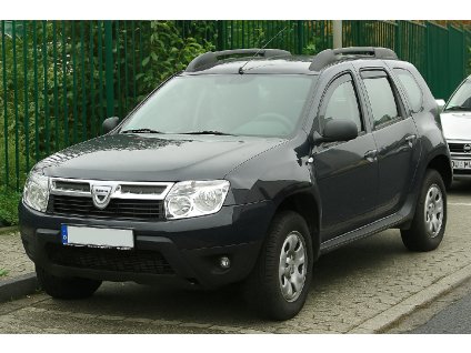 Deflektory na okná Dacia Duster 5D od 2010