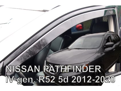 Deflektory  Nissan Pathfinder IV R52 5D 2012-2020