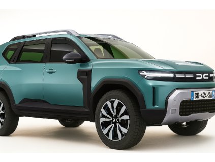 Dacia Bigster 5D od 2025 s deflektormi na predných a zadných oknách