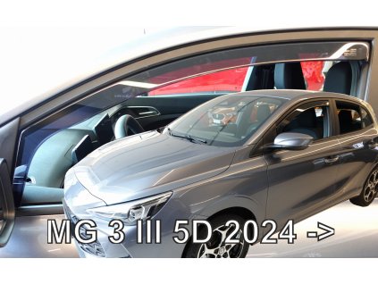 Deflektory MG 3 III 5d 2024-> predné