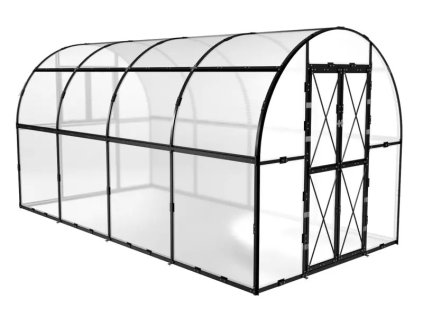 Skleník oblúkový polykarbonátový 415 x 205 x 205 cm
