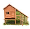 Drevená králikaren alebo kurín ALBERTA