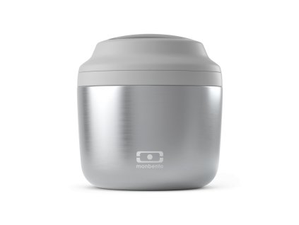 Monbento Element box na jídlo 0,55 l, metallic silver, 18273998