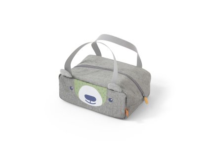 Monbento Wonder Travel dětská termotaška na svačinový box 6,5 l, green bear, 71354097
