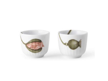 Kähler Hammershoi Poppy stojánky na vajíčka, white, 692491