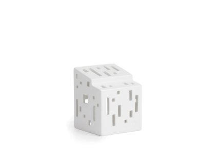 Kähler Urbania keramický svícen domeček Functio 9 cm, 691094