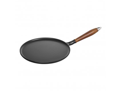 Staub litinová pánev na palačinky s dřevěnou rukojetí, 28 cm, 1212823