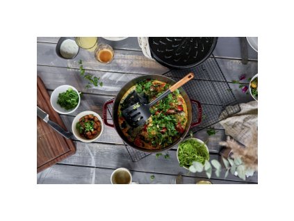 STAUB CHISTERA kastrol s inov. automat. podléváním - grenadina, (28 cm / 3,70 l)