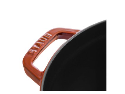 Hrnec Staub Cocotte, kulatý 26 cm/5,2l, skořice