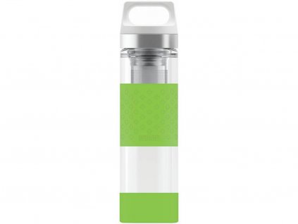 Termoska Sigg Hot & Cold Glass WMB 0,4 l, zelená