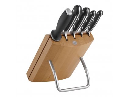 Zwilling Pro bukový blok s noži 6 ks, 38437-000