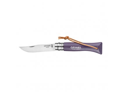 Opinel Colorama N°06 zavírací nůž 7 cm, fialová, 002204