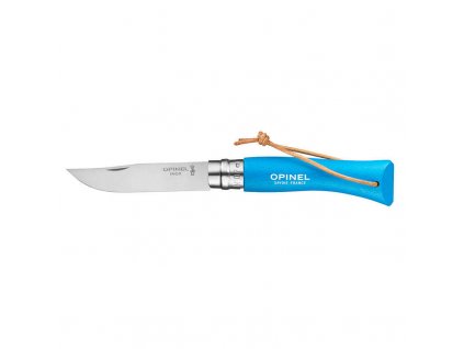 Opinel Colorama N°07 zavírací nůž 8 cm, modrá, 002206