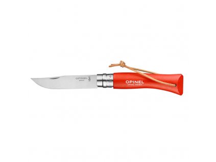 Opinel Colorama N°07 zavírací nůž 8 cm, oranžová, 002208